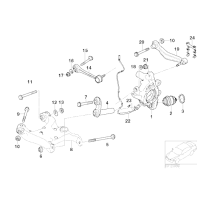 Czujnik ABS DSC tył BMW E60 E60N E63 E64 520 523 525 530 545 550 - 34526771703