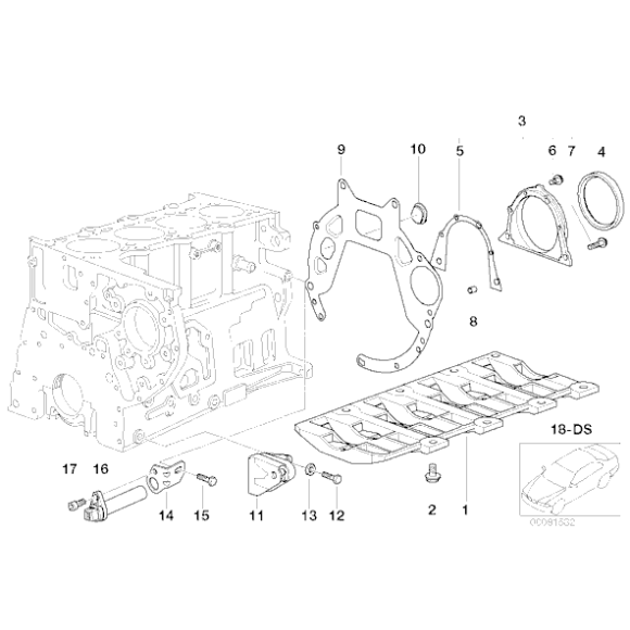 Czujnik prędkości obrotowej siln. - 13622243560