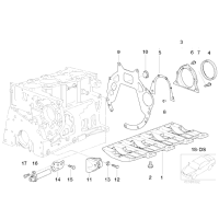 Czujnik prędkości obrotowej siln. - 13622243560