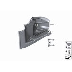 Osłona ucha mocującego BMW E60 E63 E64 MINI R55 R55N - 51477068931