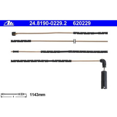 Czujnik klocków hamulcowych tył BMW Z4 2,0 2,2 2,5si 3,0 Z3 3,0si - 34356757896
