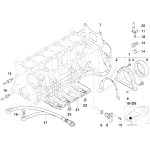 Czujnik impulsów wału korbowego BMW E46 E60 E65 X5 X3 M54 - 12141709616
