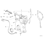 Czujnik impulsów wału korbowego BMW E36 E39 E38 320 323 328 528 523 520 - 12141703277