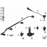 Czujnik ciśnienia oleju BMW E36 E38 E39 E43 E53 X5 E60 E63 E65 E70 E71 E81 E83 E87 E88 E90 E91 E92 F01 F07 F10 F15 F20 F25 F30 M