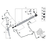 13538508156 Czujnik ciśnienia BMW E70N E71 F01N F10 F11 F15 F16 M50dX M550dX 750dX X5 X6 - 13538508156 - Części oryginalne BMW Łódź | Sklep internetowy BMW