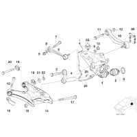 Czujnik ABS - 34521163957