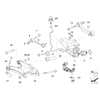 Czujnik ABS - 34526756380