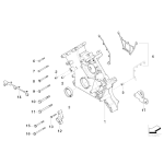 11141436978 Zestaw uszczelek obudowy rozrządu BMW E34 E38 E39 X5 V8 M60 M62 - 11141436978 - Części oryginalne BMW Łódź | Sklep internetowy BMW