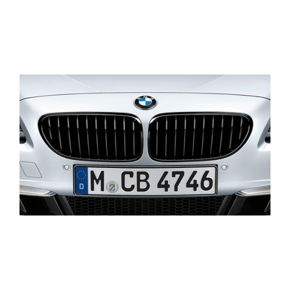 Czarna atrapa chłodnicy BMW M Performance F06 F12 F13 - 51712297595