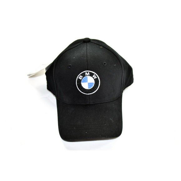 Czapka z daszkiem czarna z logo BMW E30 E36 E46 E39 E38 E90 E87 E81 F01 E60 E65 F10 F30 F20 F21 X1 X3 X5 X6 - 80162411103