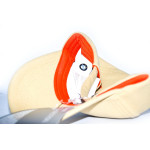 Czapka z daszkiem bejsbolówka z logo BMW beżowa - 80162466191