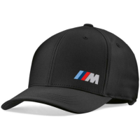 Czapka z daszkiem bejsbolówka BMW M czarna - 80162467729