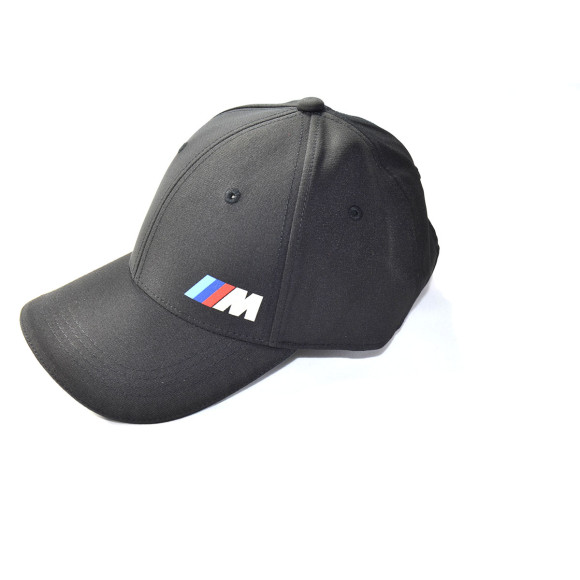 Czapka bejsbolówka BMW M czarna z kolorowym logo - 80162454739