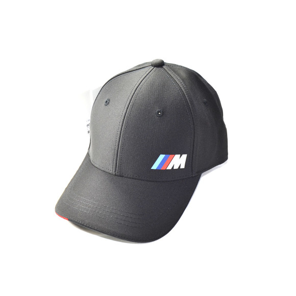Czapka bejsbolówka BMW M czarna z kolorowym logo - 80162454739