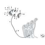 Cięgło Bowdena linka przepustnicy spalin BMW K46 S1000RR - 18518548859