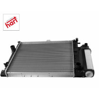 Chłodnica wody BMW E39 520i 523i 528i prod do 09.1998r z klimatyzacją - 17111740699