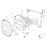 64538373004 Chłodnica klimatyzacji - 64538373004 - Części oryginalne BMW Łódź | Sklep internetowy BMW