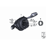 Centrum sterowania kolumny kierownicy BMW F22 F23 F26 F30 F32 F34 F36 F80 F82 F83 F87 M235i - 61319351145