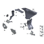 51481923999 Przycisk mocowanie izolacji dźwiękowej BMW E23 E24 E28 E30 E31 E32 E34 E36 E38 E39 E46 E53 E60 E63 F01 F10 F11 F13 - 51481923999 - Części oryginalne BMW Łódź | Sklep internetowy BMW