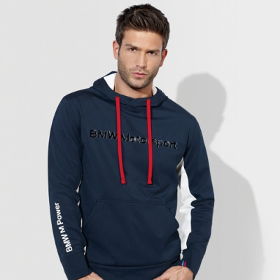 Bluza męska BMW Motorsport z kapturem S-XXL - 80302207876