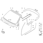 Nerka atrapa prawa BMW E81 E87N E88 E82 116d 116i 118i 118d 120i 120d 123d 128i 130i 135i  - 51137166440