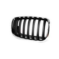 Atrapa nerka prawa chrom / czarna BMW E70 E71 E70N E72 X5 X6 30dX 40dX 35dX 35iX 50iX M - 51137157688