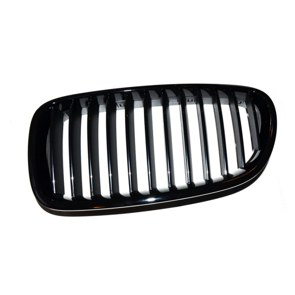 Atrapa nerka grill czarna lewa BMW F10 F11 M PERFORMANCE 518 520 523 525 528 530 535 550 - 51712165539