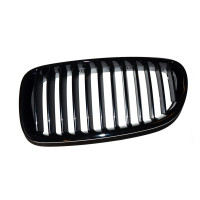 Atrapa nerka grill czarna lewa BMW F10 F11 M PERFORMANCE 518 520 523 525 528 530 535 550 - 51712165539