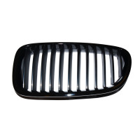 Atrapa nerka grill czarna lewa BMW F10 F11 M PERFORMANCE 518 520 523 525 528 530 535 550 - 51712165539