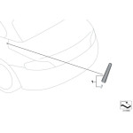 Krótka antena sportowa BMW E87 E87LCI E81 E88 E46 Z3 Z4 E85 Z4 E86 Z4 E89 - 65202296761