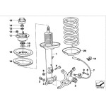 Amortyzator przedni lewy - 31312227485