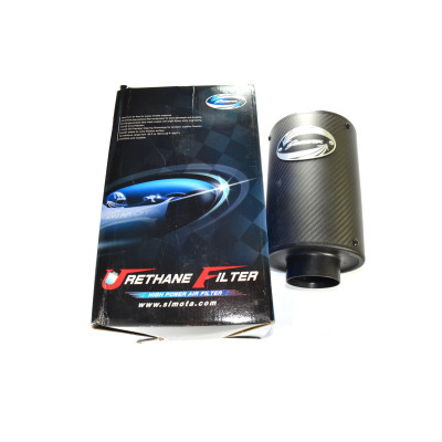 AIRBOX SIMOTA carbonowy z filtrem stożkowym. wymiary 200x130x70mm