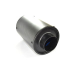 AIRBOX SIMOTA carbonowy z filtrem stożkowym. wymiary 200x130x70mm