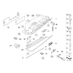 51711916197 Zatrzask schowka BMW E24 E28 E30 E31 E32 E34 E36 E38 E39 E60 E61 E90 E91 E92 K26 - 51711916197 - Części oryginalne BMW Łódź | Sklep internetowy BMW
