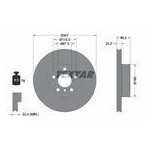 TARCZA HAM. BMW P. 2/3/4 1,6-2,0 19-