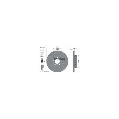 TARCZA HAM. BMW P. 5 10-