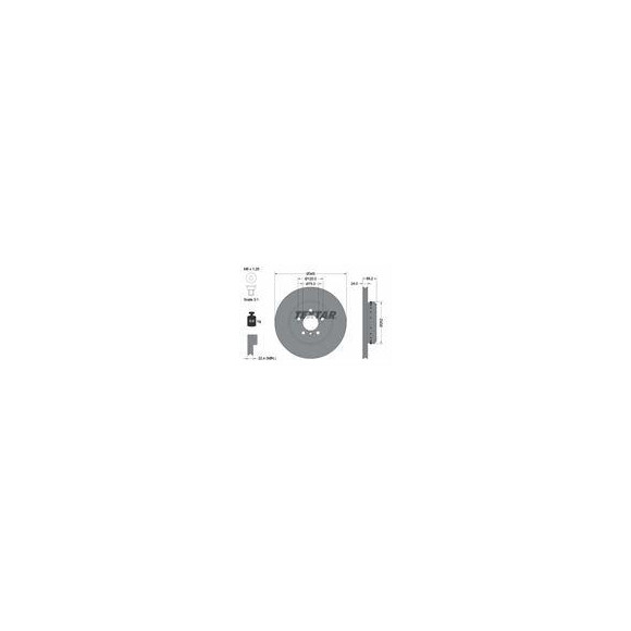 TARCZA HAM. BMW T. 3/4 11-