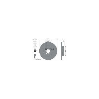 TARCZA HAM. BMW P. 3/4 11-