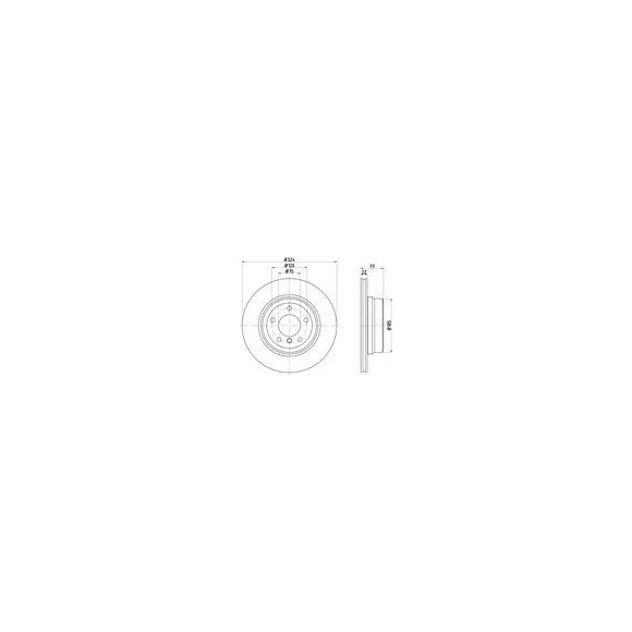 TARCZA HAM. BMW T. 1 (E82/E88) 3,0 07-13
