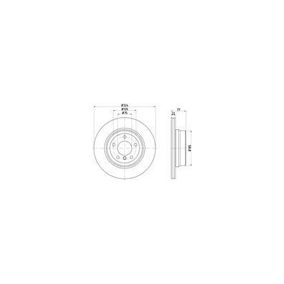 TARCZA HAM. BMW T. 1 (E82/E88) 3,0 07-13
