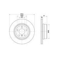 TARCZA HAM. BMW T. 1 (E82/E88) 3,0 07-13