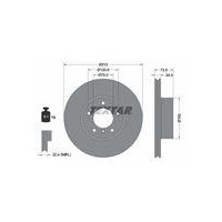 TARCZA HAM. BMW P. 3/X1 1,6-3,0 11-15