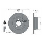 TARCZA HAM. BMW T. X5/X6 07- 320MM