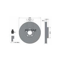 TARCZA HAM. BMW P. X5/X6 08- 365MM