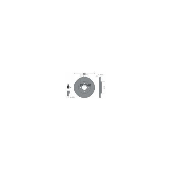 TARCZA HAM. MINI P. COOPER/ONE 06-