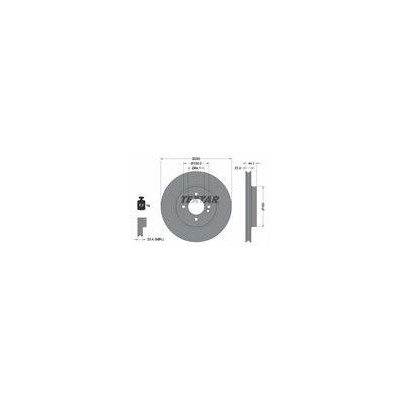 TARCZA HAM. MINI P. COOPER/ONE 06-