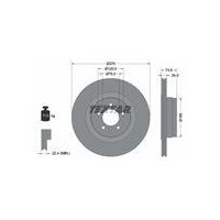 TARCZA HAM. BMW T. E65/E66 745D/760I 370MM
