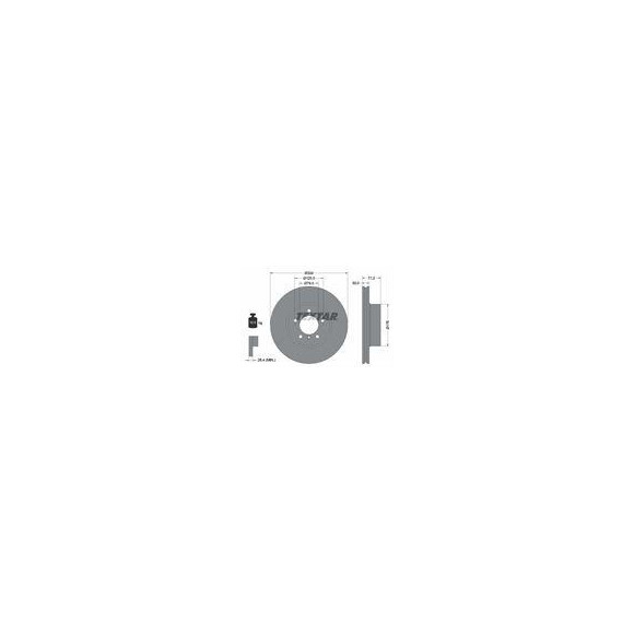 TARCZA HAM. BMW P. 5/6 2,0-3,0 D 03-10