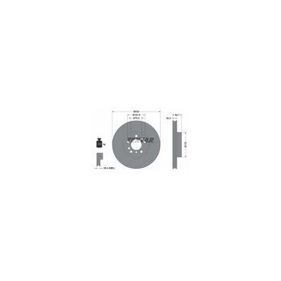 TARCZA HAM. BMW P. X5 3,0-4,4 00-06