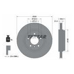 TARCZA HAM. BMW T. E46 98-
